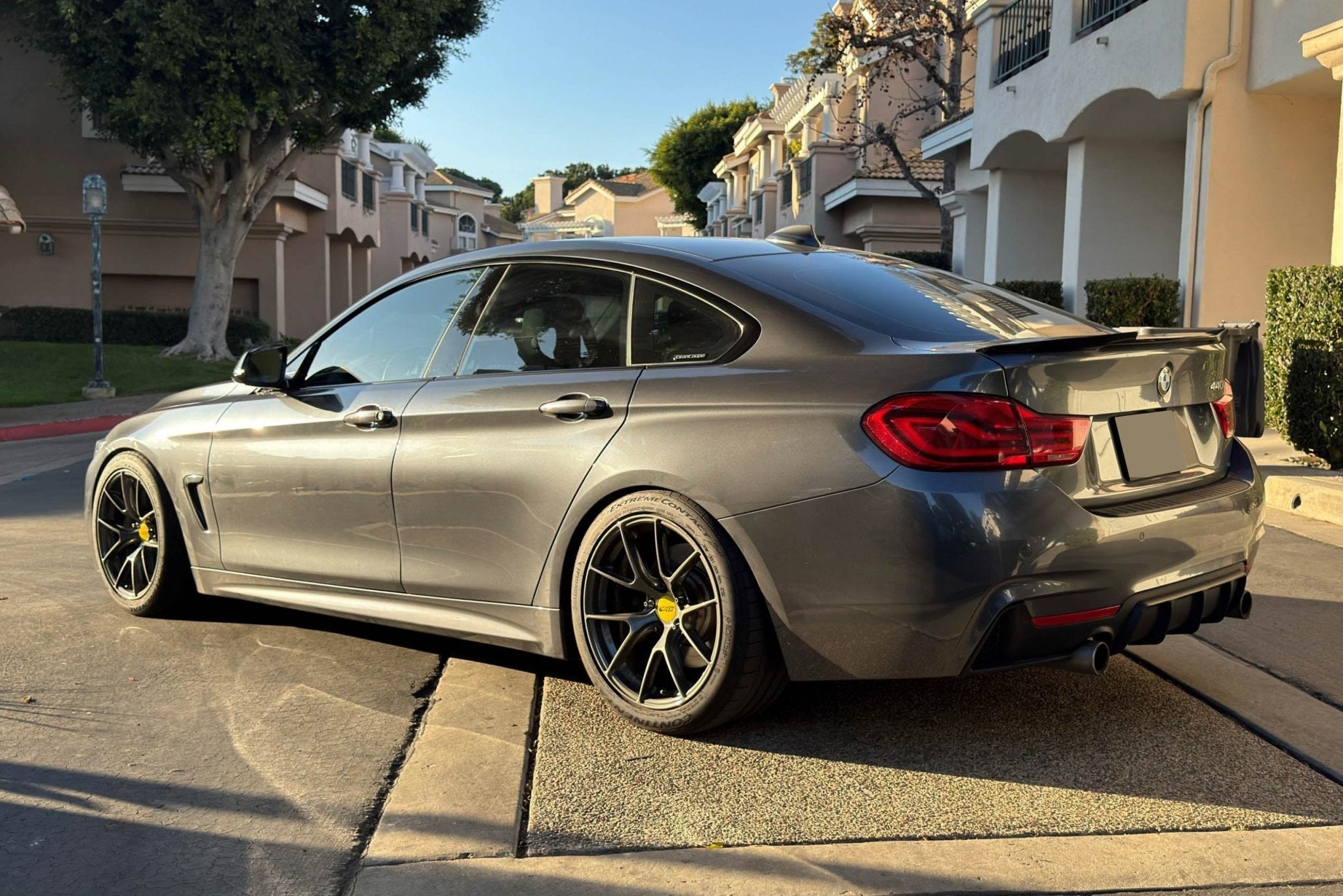 BMW F32 F33 F36 M Sport Performance Rear Diffuser - JL Motoring