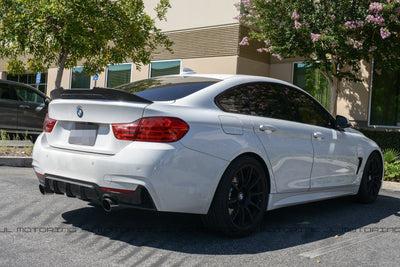 BMW F36 4 Series Gran Coupe GTX Carbon Fiber Trunk Spoiler - JL Motoring