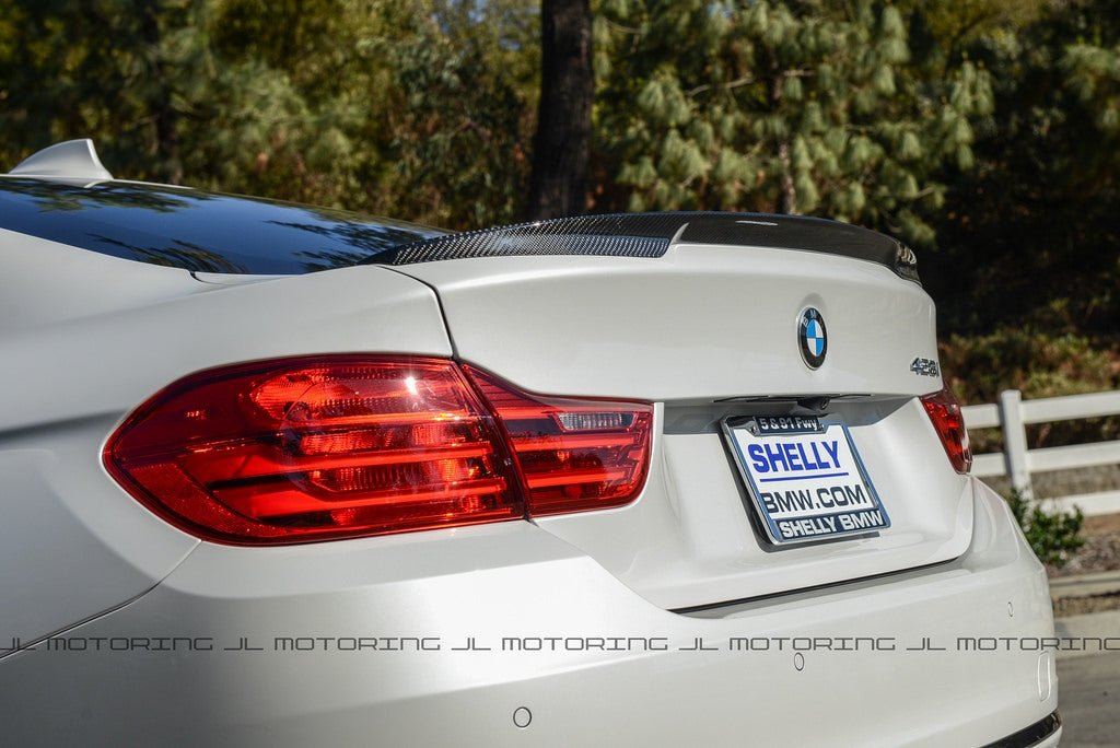 BMW F36 4 Series Gran Coupe Performance Carbon Fiber Trunk Spoiler - JL Motoring