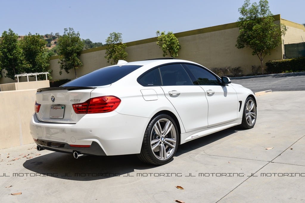 BMW F36 4 Series Gran Coupe Performance Carbon Fiber Trunk Spoiler - JL Motoring