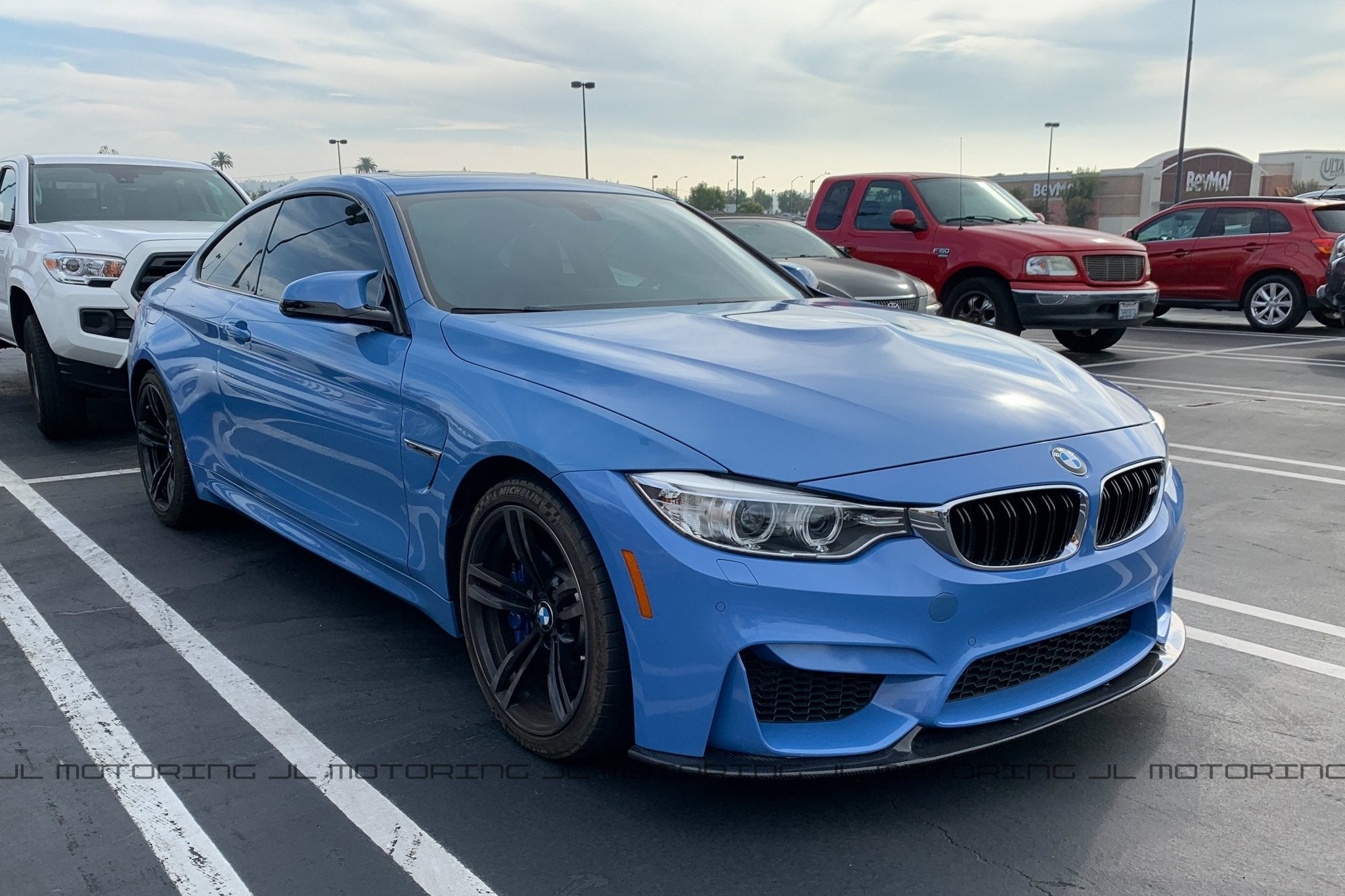 BMW F80 F82 F83 M3 M4 3D Carbon Fiber Front Lip - JL Motoring