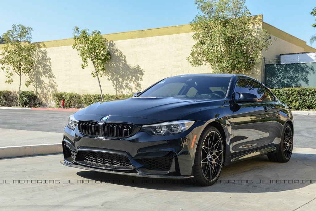 BMW F80 F82 F83 M3 M4 3D Carbon Fiber Front Lip - JL Motoring