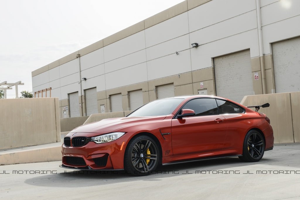 BMW F80 F82 F83 M3 M4 3D Carbon Fiber Front Lip - JL Motoring