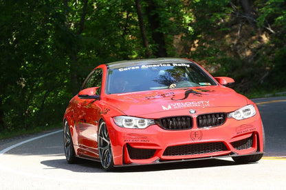 BMW F80 F82 F83 M3 M4 3D Carbon Fiber Front Lip - JL Motoring
