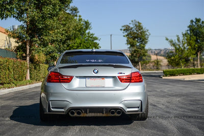 BMW F80 F82 F83 M3 M4 3D Carbon Fiber Rear Diffuser - JL Motoring