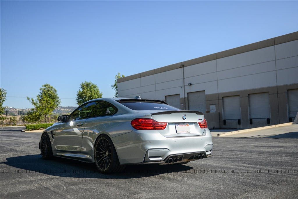 BMW F80 F82 F83 M3 M4 3D Carbon Fiber Rear Diffuser - JL Motoring