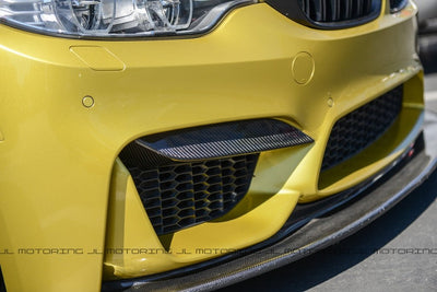 Dry Carbon Fiber Front Bumper Side Spoiler Splitter Lip For Dry Carbon Fiber Front Bumper Side Spoiler Splitter Lip For