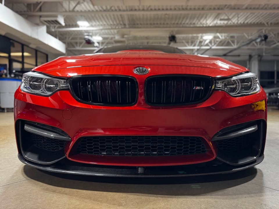BMW F80 F82 F83 M3 M4 Carbon Fiber Bumper Trims - JL Motoring