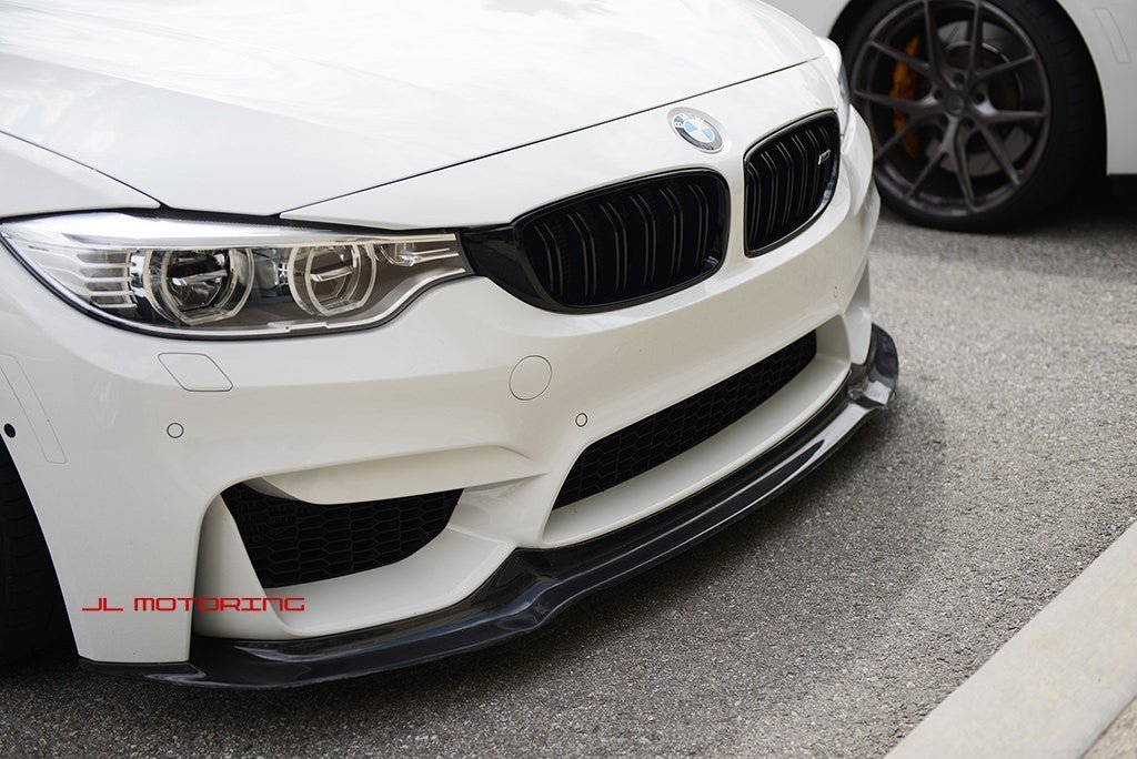 BMW F80 F82 F83 M3 M4 Carbon Fiber Front Lip - JL Motoring