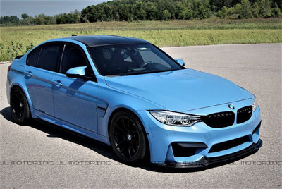BMW F80 F82 F83 M3 M4 Carbon Fiber Front Lip - JL Motoring