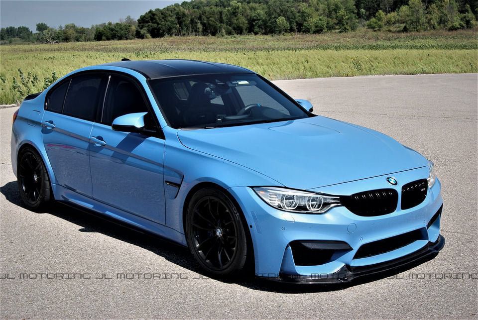 BMW F80 F82 F83 M3 M4 Carbon Fiber Front Lip - JL Motoring