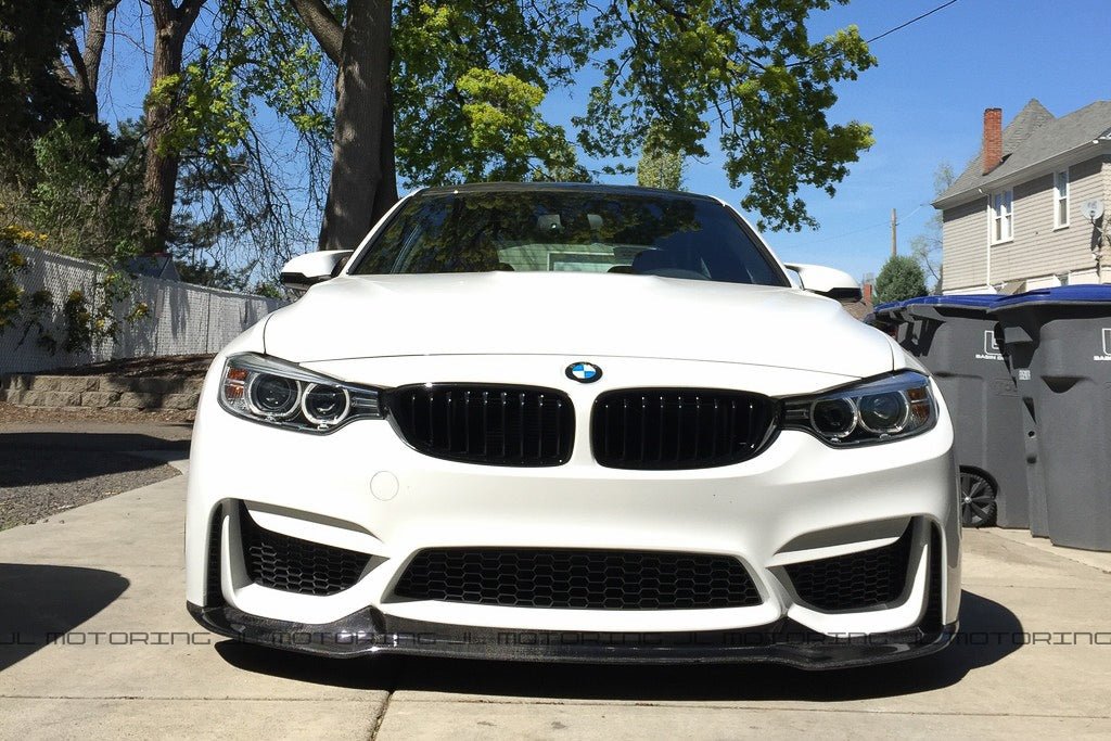 BMW F80 F82 F83 M3 M4 Carbon Fiber Front Lip - JL Motoring