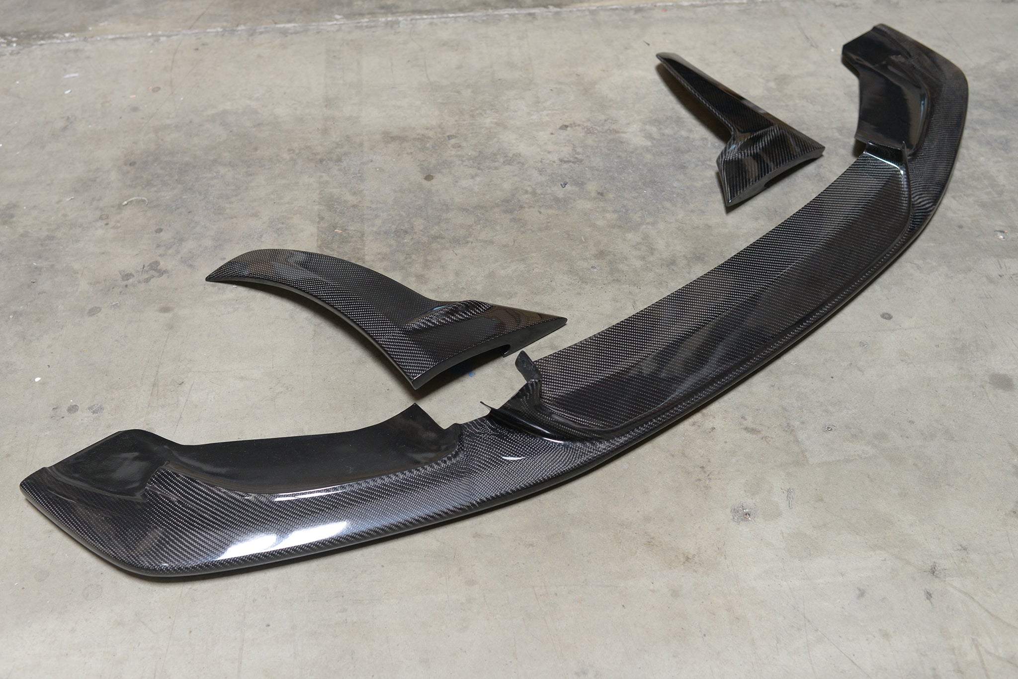 BMW F80 F82 F83 M3 M4 Carbon Fiber Front Lip - JL Motoring