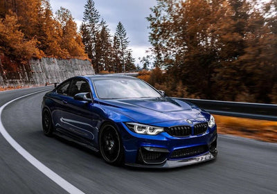 BMW F80 F82 F83 M3 M4 Carbon Fiber Front Lip - JL Motoring