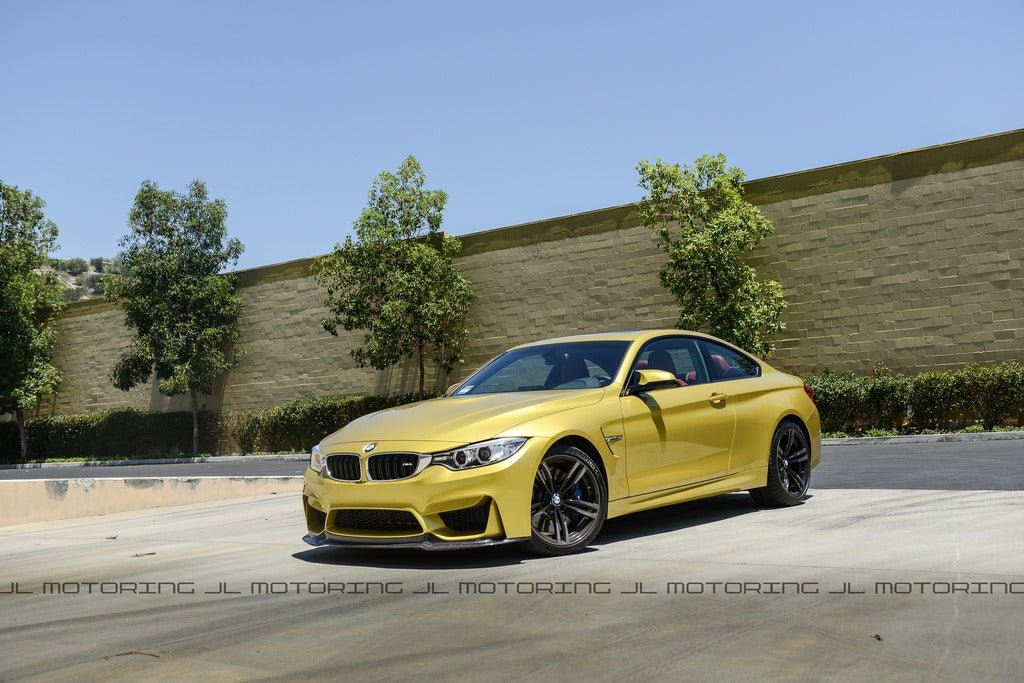 BMW F80 F82 F83 M3 M4 Carbon Fiber Front Lip - JL Motoring