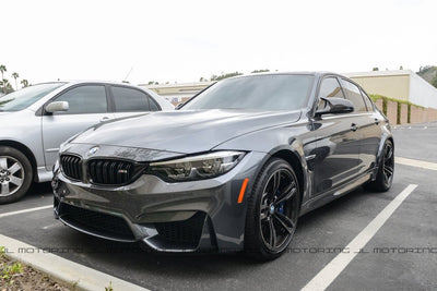 BMW F80 F82 F83 M3 M4 Carbon Fiber Mirror Covers - JL Motoring