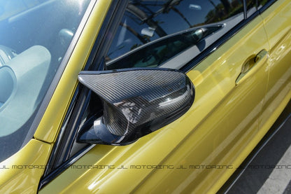 BMW F80 F82 F83 M3 M4 Carbon Fiber Mirror Covers - JL Motoring