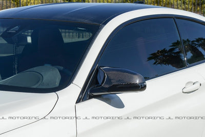 BMW F80 F82 F83 M3 M4 Carbon Fiber Mirror Covers - JL Motoring