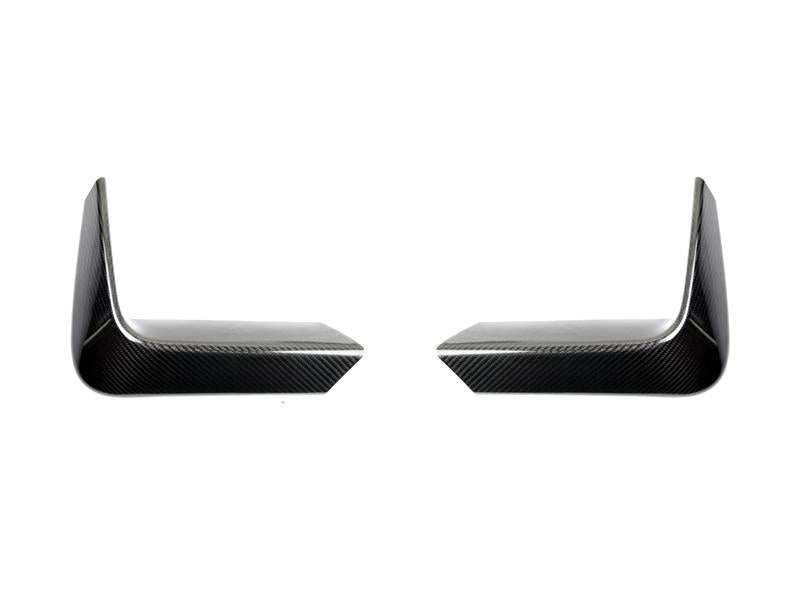 BMW F80 F82 F83 M3 M4 Carbon Fiber Rear Bumper Trims - JL Motoring