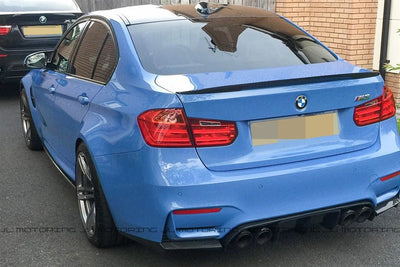 BMW F80 F82 F83 M3 M4 Carbon Fiber Rear Diffuser - JL Motoring