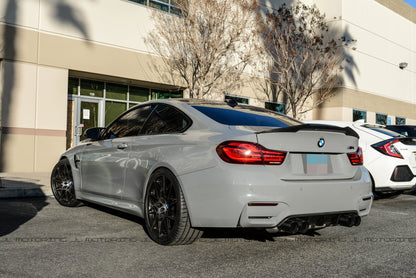 BMW F80 F82 F83 M3 M4 Carbon Fiber Rear Diffuser - JL Motoring