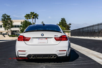 BMW F80 F82 F83 M3 M4 Carbon Fiber Rear Diffuser - JL Motoring