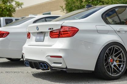 BMW F80 F82 F83 M3 M4 Carbon Fiber Rear Diffuser - JL Motoring
