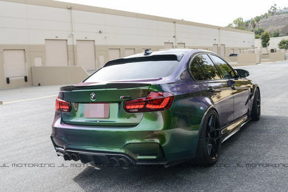 BMW F80 F82 F83 M3 M4 Carbon Fiber Rear Diffuser - JL Motoring