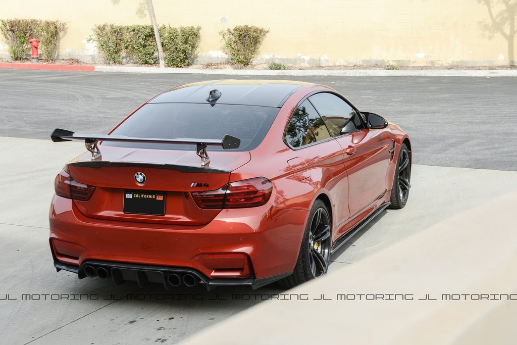 BMW F80 F82 F83 M3 M4 Carbon Fiber Rear Diffuser - JL Motoring