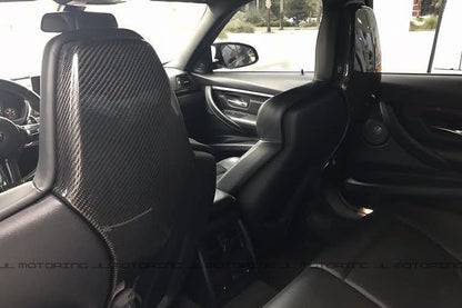 BMW F80 F82 F83 M3 M4 Carbon Fiber Seat Shells - JL Motoring