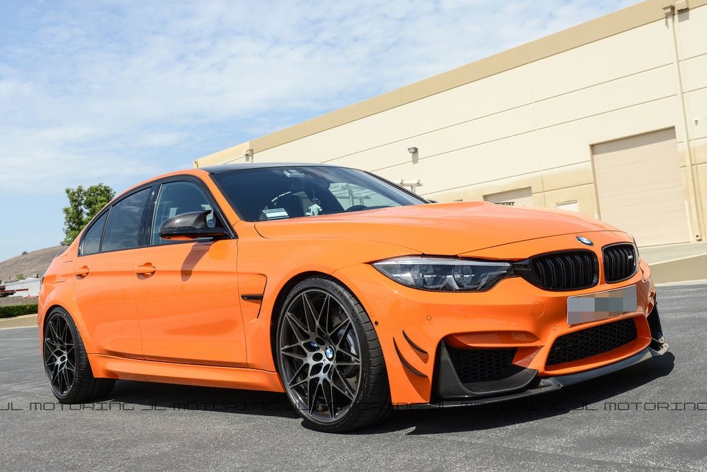 BMW F80 F82 F83 M3 M4 CS Carbon Fiber Front Lip - JL Motoring