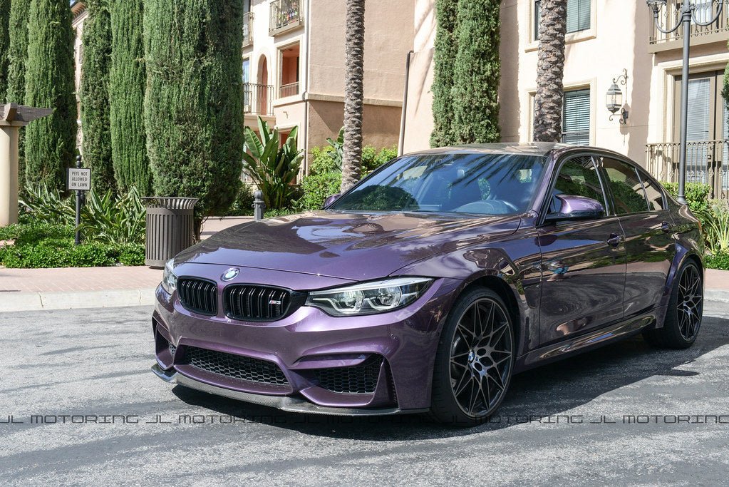 BMW F80 F82 F83 M3 M4 CS Carbon Fiber Front Lip - JL Motoring