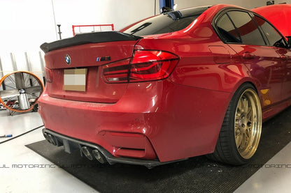 BMW F80 F82 F83 M3 M4 GT Carbon Fiber Rear Diffuser - JL Motoring
