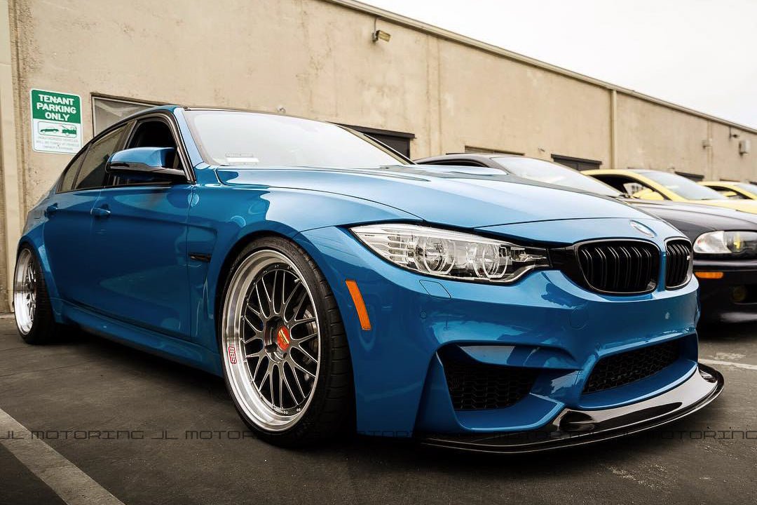 BMW F80 F82 F83 M3 M4 GTR Carbon Fiber Front Lip - JL Motoring