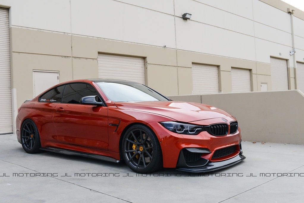 BMW F80 F82 F83 M3 M4 GTS Carbon Fiber Front Lip - JL Motoring