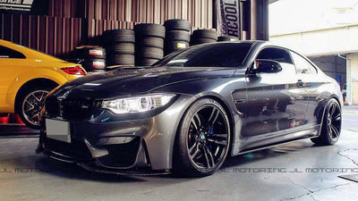 BMW F80 F82 F83 M3 M4 GTX Carbon Fiber Front Lip PSM style - JL Motoring