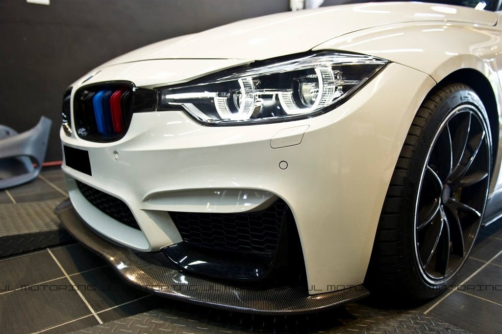 BMW F80 F82 F83 M3 M4 GTX Carbon Fiber Front Lip - JL Motoring