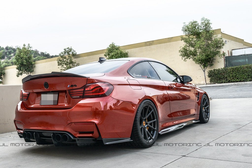 BMW F80 M3 F82 M4 PSM Carbon Fiber Rear Diffuser - JL Motoring