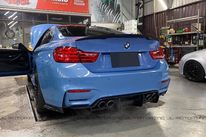 BMW F80 F82 F83 M3 M4 GTX Carbon Fiber Rear Diffuser - JL Motoring