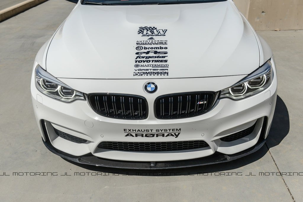 BMW F80 F82 F83 M3 M4 Performance Carbon Fiber Front Lip - JL Motoring