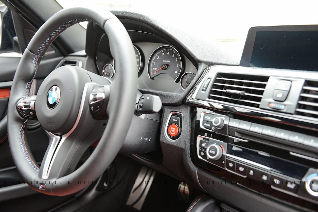 BMW F80 F82 F83 M3 M4 Red Engine Start Button - JL Motoring