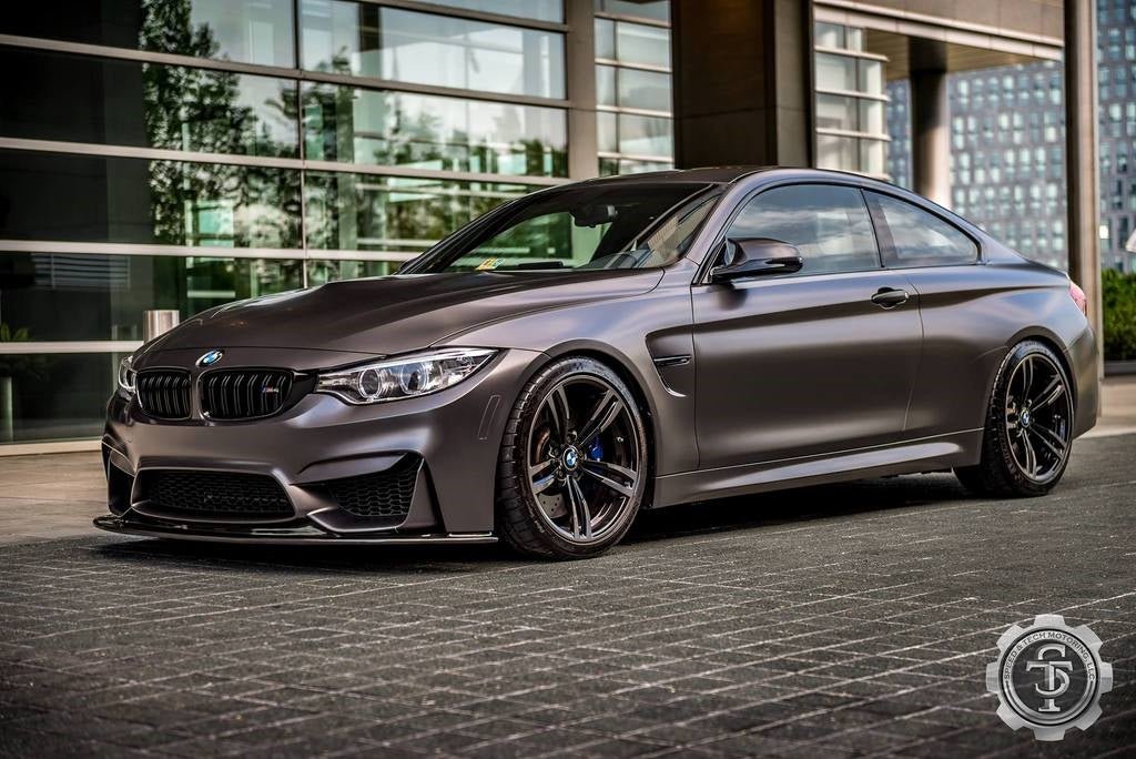 BMW F80 F82 F83 M3 M4 V3 Carbon Fiber Front Lip - JL Motoring