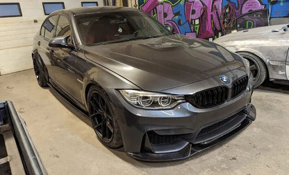 BMW F80 F82 F83 M3 M4 V5 Carbon Fiber Front Lip - JL Motoring