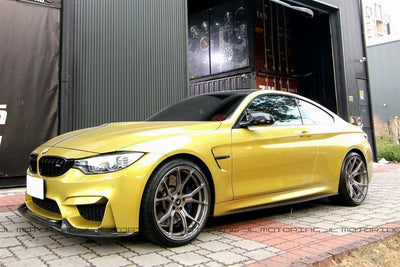 BMW F80 F82 F83 M3 M4 V5 Carbon Fiber Front Lip - JL Motoring