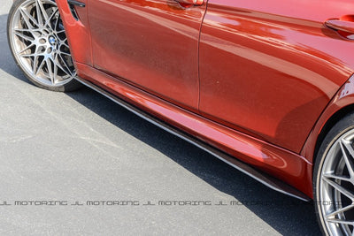 BMW F80 M3 Carbon Fiber Side Skirts - JL Motoring