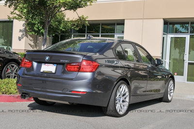 BMW F80 M3 F30 3 Series Performance Style Carbon Fiber Trunk Spoiler - JL Motoring
