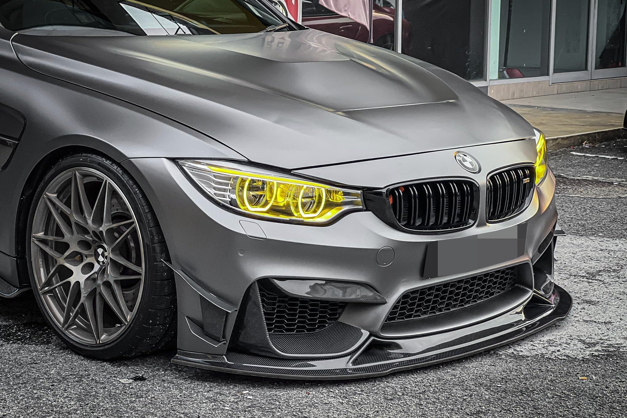 BMW F80 M3 F82 F83 M4 Yellow DRL LED Module Set - JL Motoring