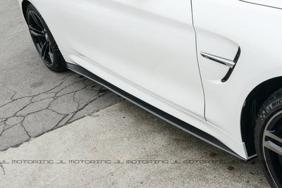 BMW F82 F83 M4 Carbon Fiber Side Skirts - JL Motoring