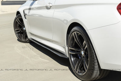 BMW F82 F83 M4 Carbon Fiber Side Skirts - JL Motoring