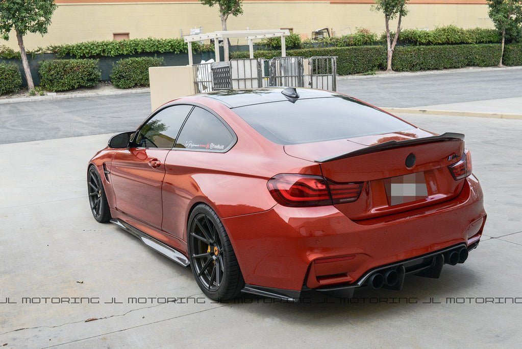 BMW F82 F83 M4 GTS Carbon Fiber Side Skirts - JL Motoring